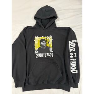 Boyz in the Hood pullover hoodie Ripple Junction Size medium unisex Black